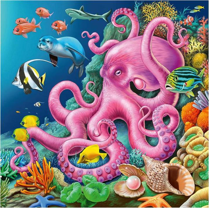 Image du produit Ravensburger Un monde sous-marin enchanteur (49 pièces)