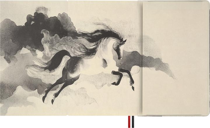 Immagine prodotto Moleskine NB Jahr Pferd LG lin Kallig (A5, Righe, Copertina rigida)