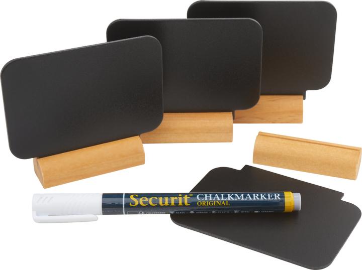 Immagine prodotto Securit Lavagna da tavolo RECT FBT-RECT nero 7,5x9x2cm (7,5 x 9 x 2 cm)