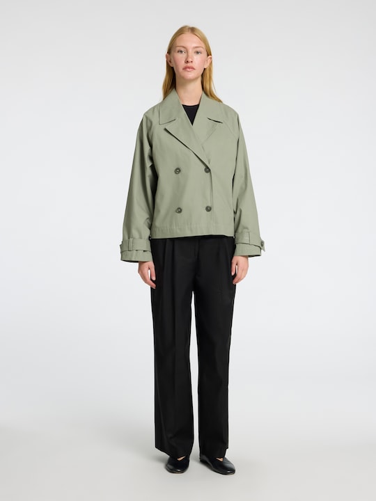 Actual product image Selected Femme Slfcilo Short Trenchcoat Noos (42)