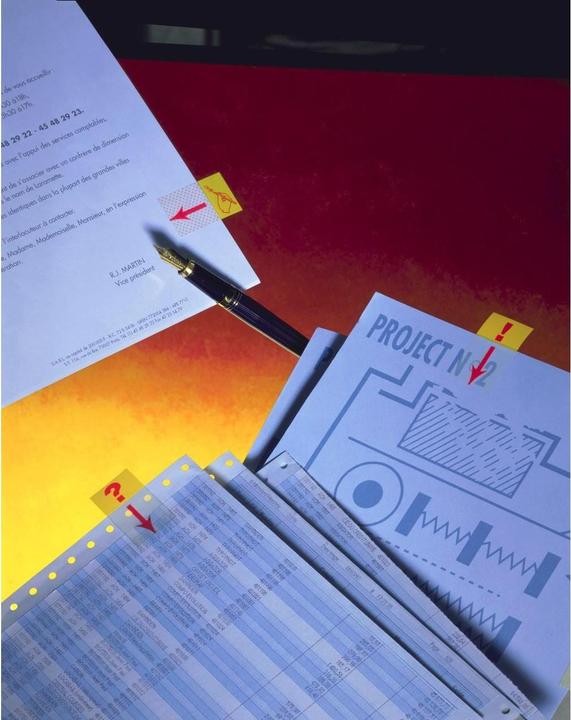 Actual product image Post-it Index Tabs Icon (43.20 x 25.40 mm)