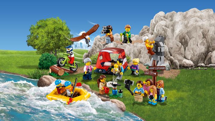 Image du produit LEGO Ensemble de figurines - Les aventures en plein air (60202, LEGO City)