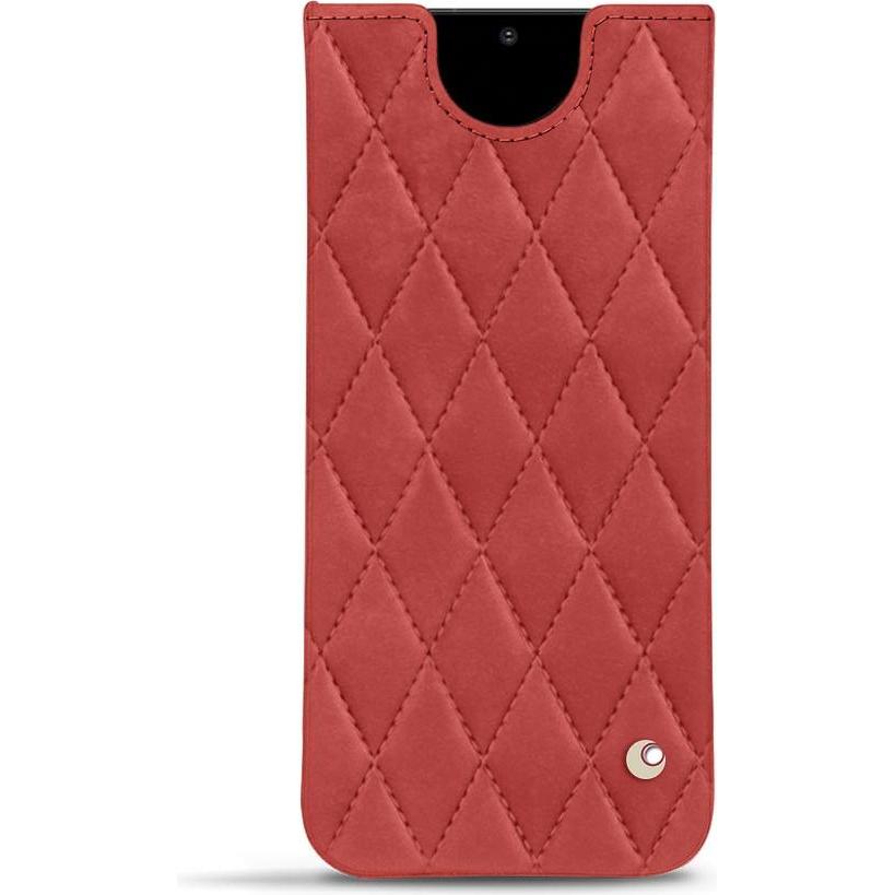 Noreve Lederschutzhülle (Samsung Galaxy S20 Ultra 5G), Smartphone Hülle, Rot