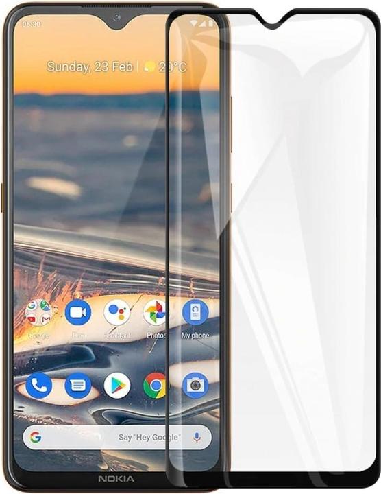 Actual product image Screenguard Nokia 5.3 Full Screen Protective Glass Film 2.5D 9H (1 pcs., Nokia 5.3)