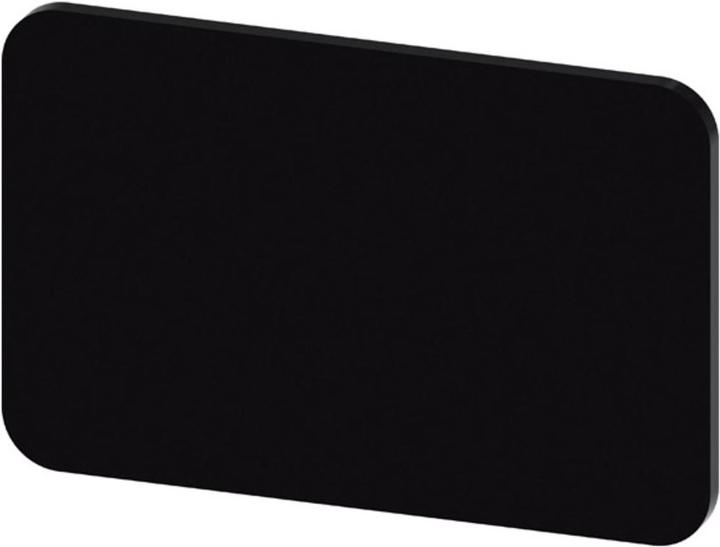 Produktbild Siemens Labeling plate 17.5x27mm, black