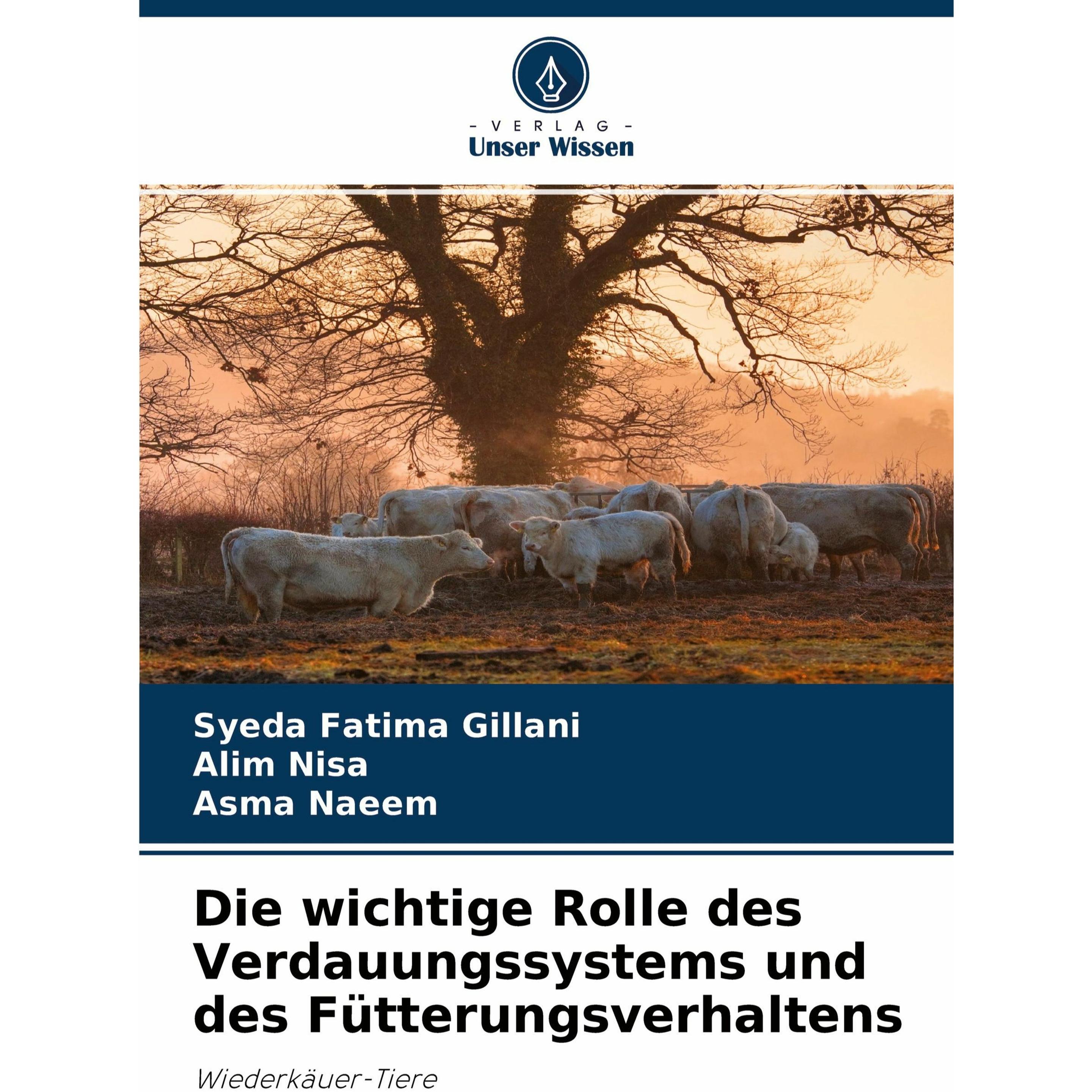 Die wichtige Rolle des Verdauungssystems und des Ftterungsverhaltens, Fachbücher von Asma Naeem, Alim Nisa, Syeda Fatima...