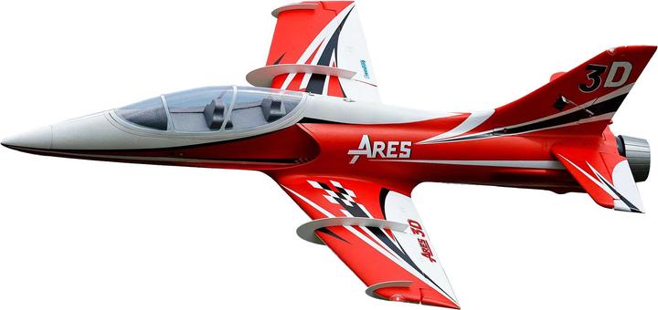 Produktbild Freewing Ares 3D 90mm EDF Jet E-Impeller 6S PNP Rot mit Gyro