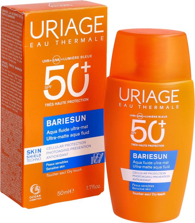 Actual product image Uriage Bariésun Fluid dry touch (SPF 50+, 50 ml)