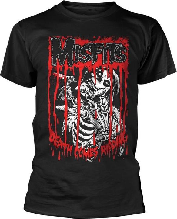 Produktbild Misfits Death Comes Ripping TShirt (XL)