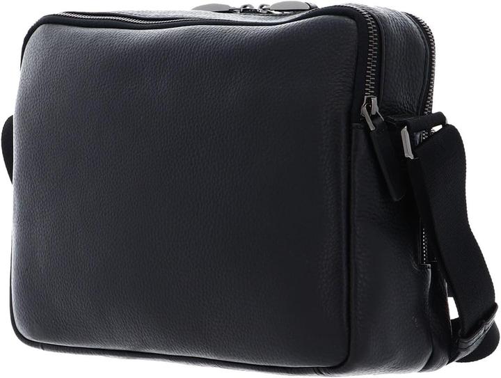 Actual product image Piquadro Leather Shoulder Strap with Two Pockets