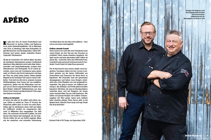 Produktbild Tietge Born to Grill (Deutsch, Volk Gerhard, Patrick Bayer, Ulf Tietge, Volke Gerhard, 2020)