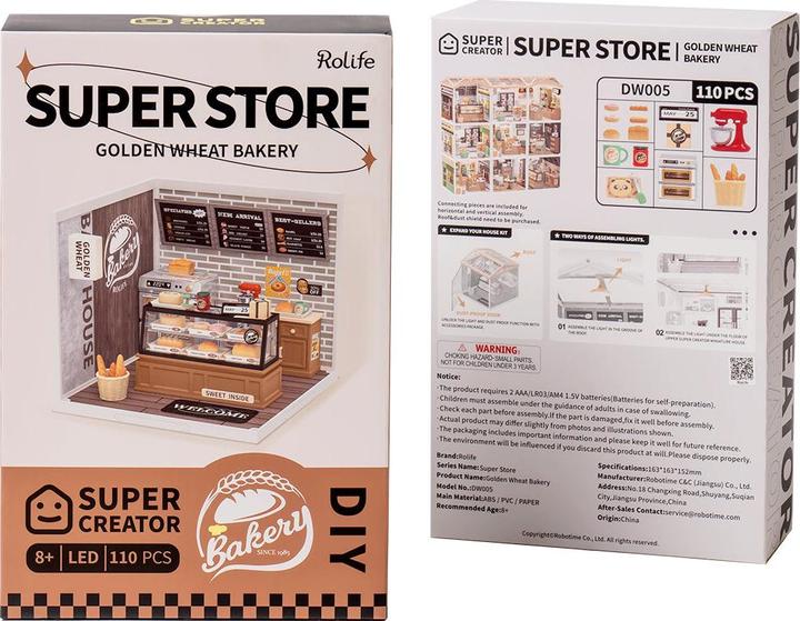 Actual product image Rolife DW005 - Golden Wheat Bakery