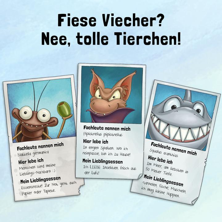 Produktbild Kosmos Fiese Viecher (Deutsch, Claudia Gotthardt, Véro Mischitz, 2021)