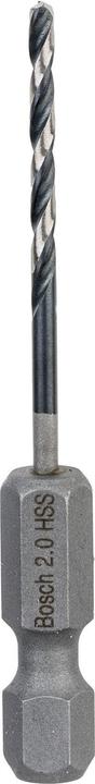Actual product image Bosch Professional Zubehör HSS twist drill with hexagonal shank 2.0 mm (2.0 millimetre)