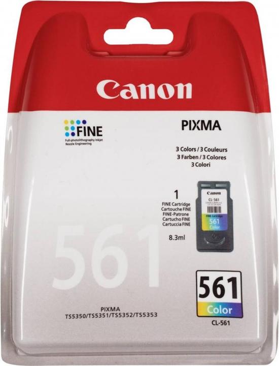 Actual product image Canon CL-561 (M, C, Y)