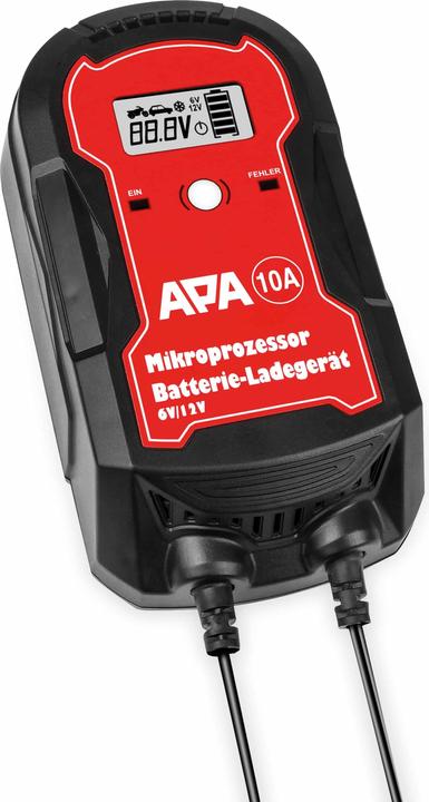Produktbild APA Mikroprozessor Batterieladegerät (12V, 6V, 10 A)