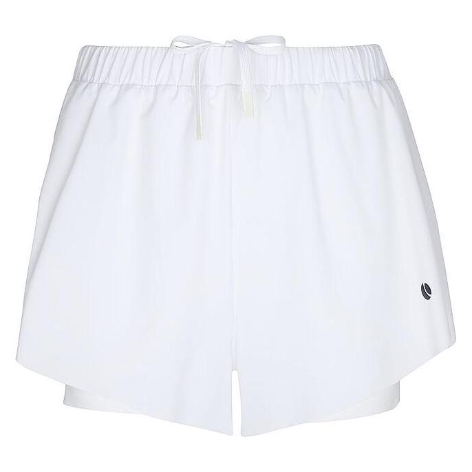 Björn Borg, Damen, Sporthose, Tennisshorts Ace 2in1 (S), Weiss