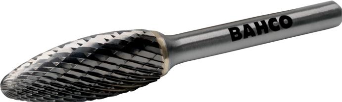 Actual product image Irimo 10 mm x 19 mm - Ø6 mm flame-shaped rotor milling cutter made of carbide for metal X-cut 21/11