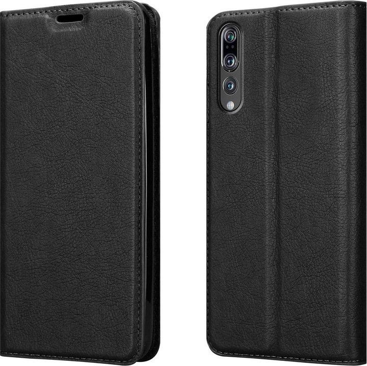Actual product image Cadorabo Book Invisible Magnet Cover (Huawei P20 Pro)