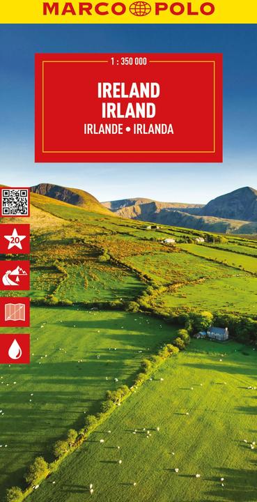 Actual product image Travel Map Ireland 1:350.000