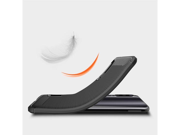 Actual product image Screenguard Xiaomi Mi A3 Hull Carbon Brushed Soft TPU (Mi A3)