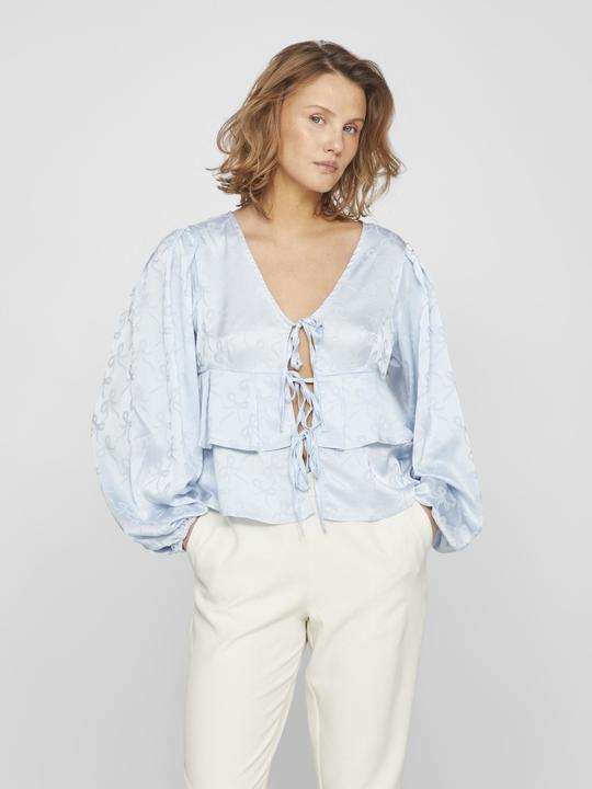 Actual product image Vila Tied top with long sleeves (38)
