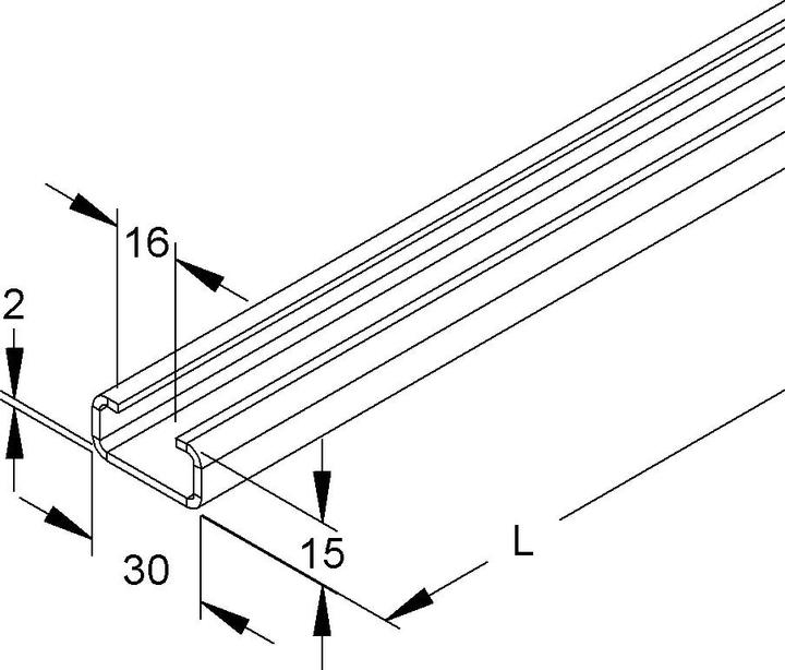 Produktbild Niedax Ankerschiene