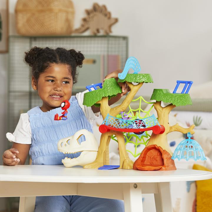 Produktbild Hasbro Saf Dinowebs Treehouse