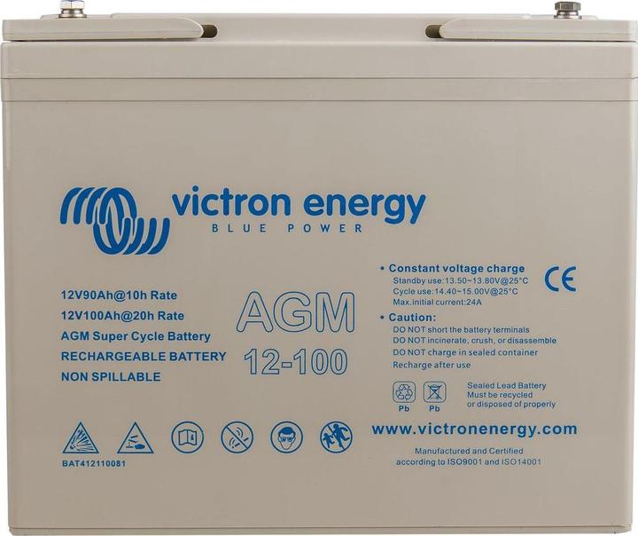 Actual product image Victron Energy Bleiakku AGM Super Cycle (12 V, 100 Ah)