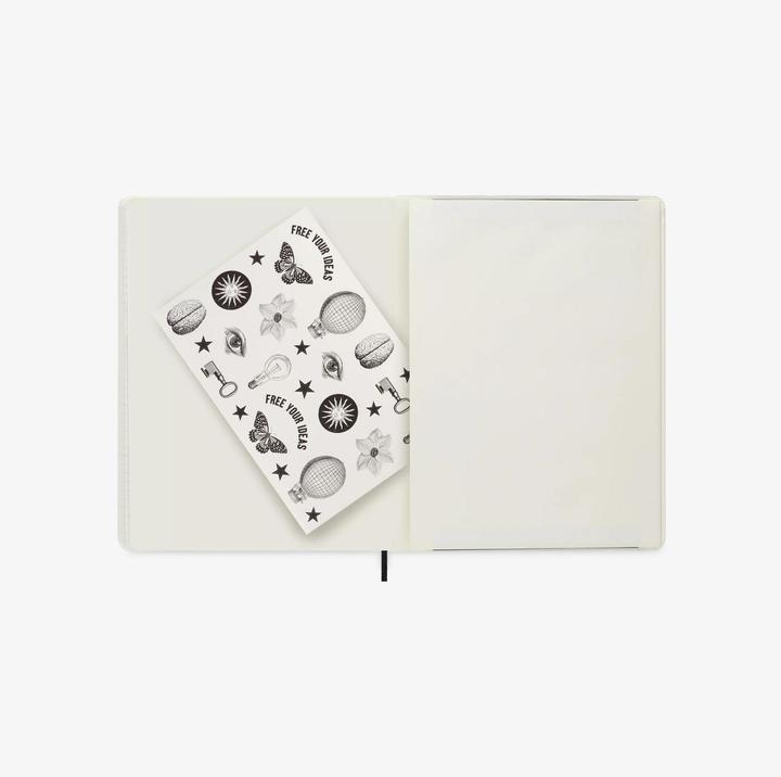 Produktbild Moleskine Notizbuch weiss (15 cm, Harter Einband)