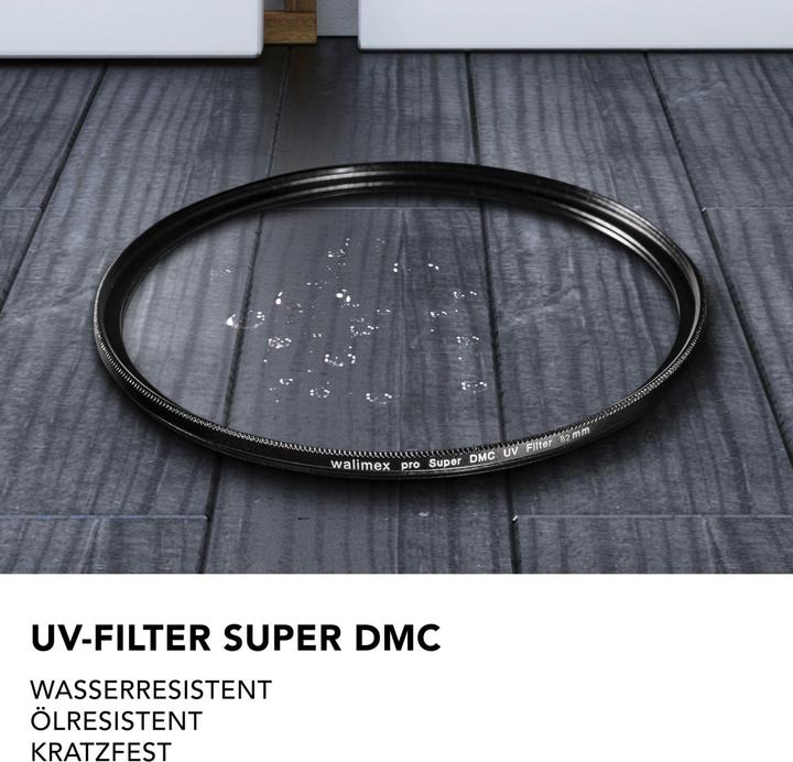 Actual product image Walimex pro per UV filter Slim Super DMC 82mm (82 mm, UV filter, 82 mm)