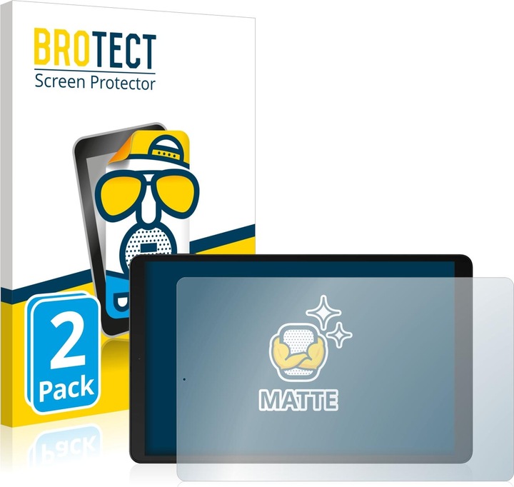 Productafbeelding BROTECT Antireflecterende schermbeschermer mat (2 Stuk, Space One 10 LTE)