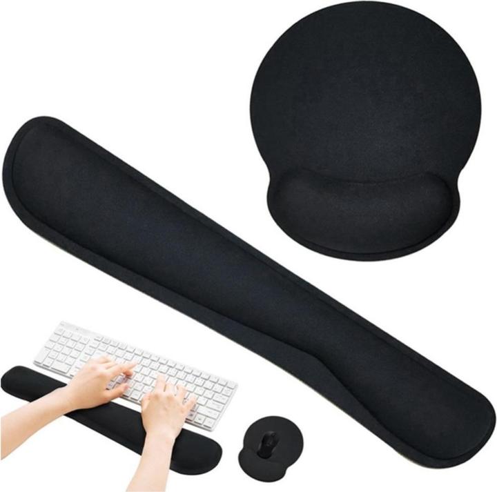 Produktbild Deltalabs Ergonomische Mausmatte und Tastatur Handballenauflage