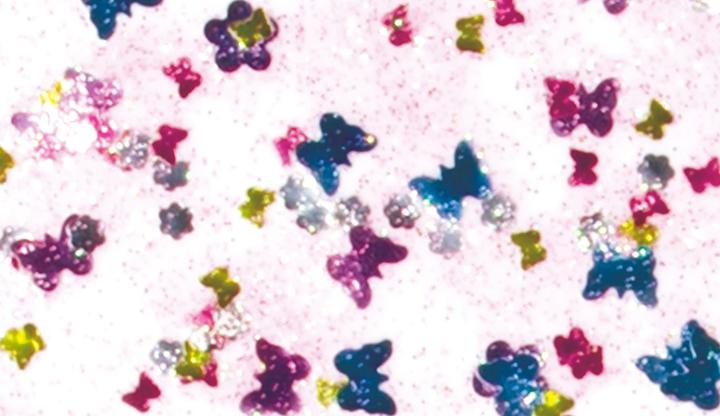 Produktbild Knorr Prandell Glitter Confetti Glue, 50ml (Bunt, Schmetterlinge, 50 ml)