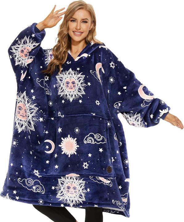 Immagine prodotto Three Hoodie-Decke