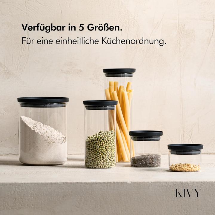 Produktbild Kivy Grosses Vorratsglas mit Deckel (3 l)