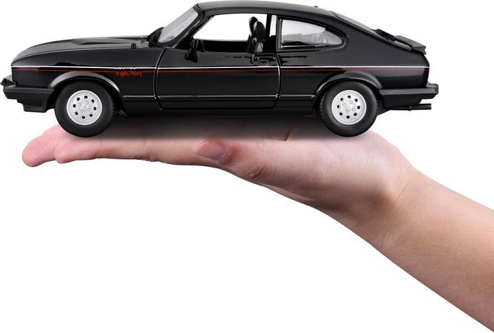 Actual product image Bburago Ford Capri 1600 GT 1/24 black