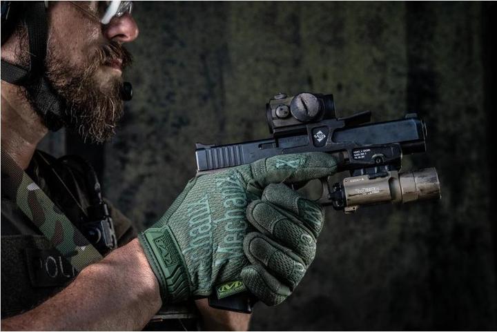 Actual product image Mechanix Wear Gloves Mechanix The Original® Olive Drab 9 / M size. Velcro, artificial leather, TrekDry® (M)