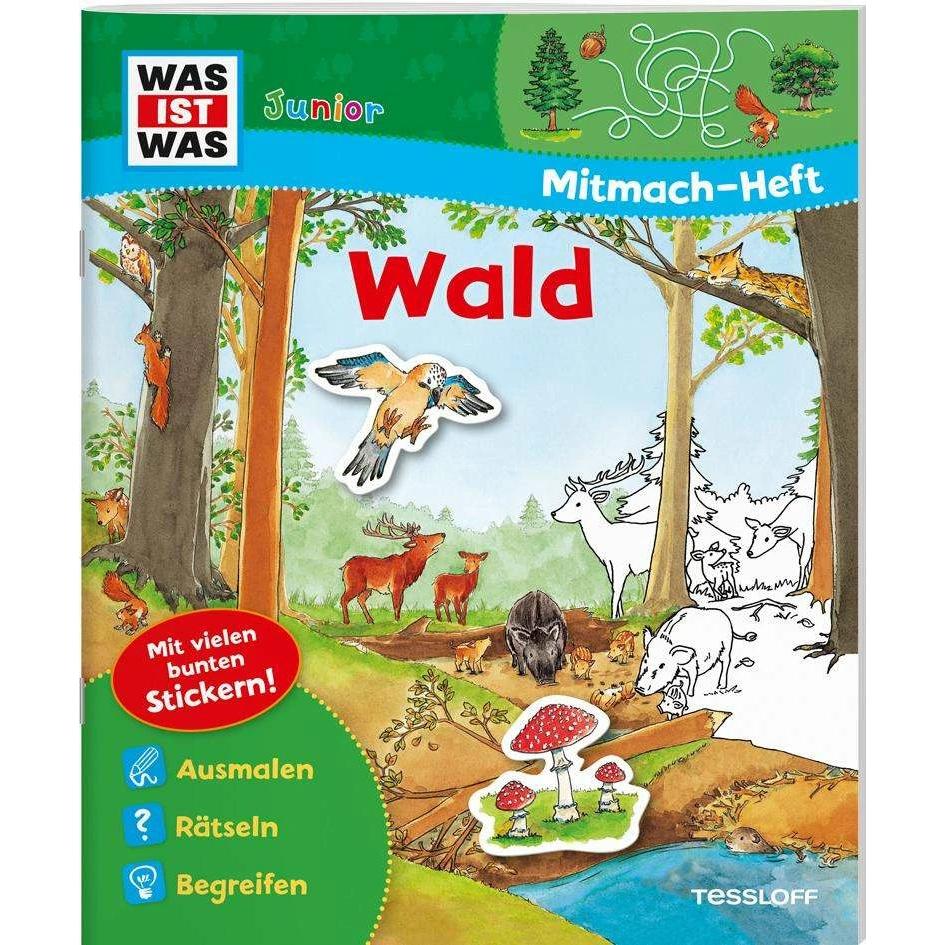 Mitmach-Heft Wald, Kinderbücher von Dirk Hennig, Birgit Bondarenko, Sabine Schuck, Stefanie Klassen