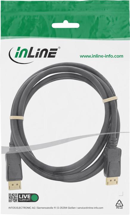 Actual product image InLine DisplayPort — DisplayPort (0.30 m)