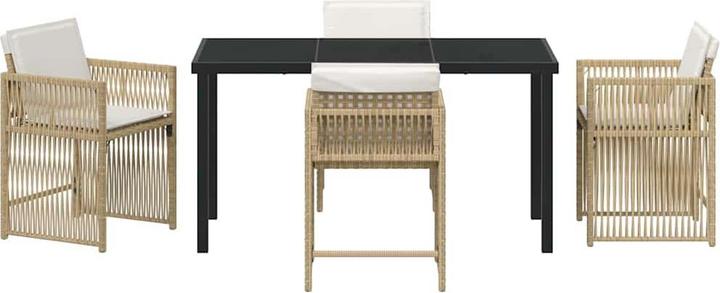 Produktbild vidaXL Garten Essgruppe