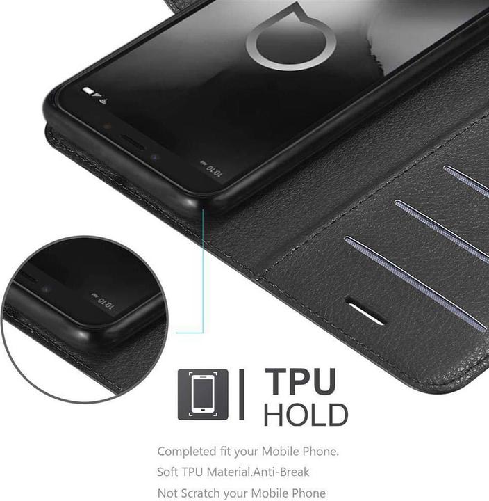 Actual product image Cadorabo Book with stand function cover (Alcatel 1C (2019))
