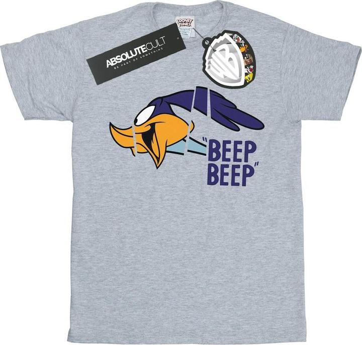 Immagine prodotto Looney Tunes Beep Beep Maglietta Ampia Beep Beep Donna (L)