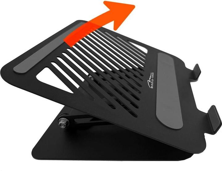 Produktbild Media-Tech Verstellbarer drehbarer ergonomischer Laptopständer 10–17” LAPTOP STAND ROTO MT2662