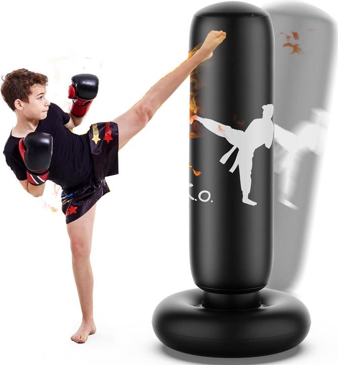 Immagine prodotto Cbx Sacco da boxe gonfiabile, sacco da boxe in piedi, 160 cm (55 cm)
