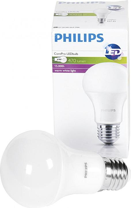 Actual product image Philips CorePro (E27, 8 W, 806 lm, 1 x, F)