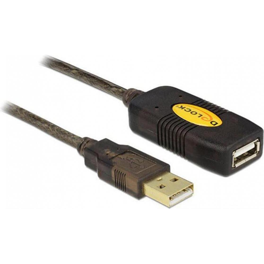 Delock USB 2.0 (5 m, USB 2.0), USB Kabel