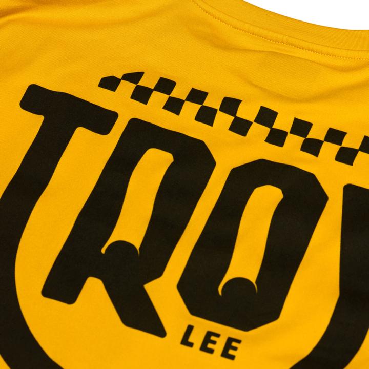 Actual product image Troy Lee Designs Ruckus Long Sleeve Ride Tee, Eyez, safron, M (M)