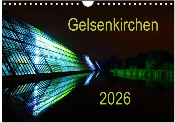 Actual product image Gelsenkirchen 2026 (Wandkalender 2026 DIN A4 quer), Monatskalender (A4)