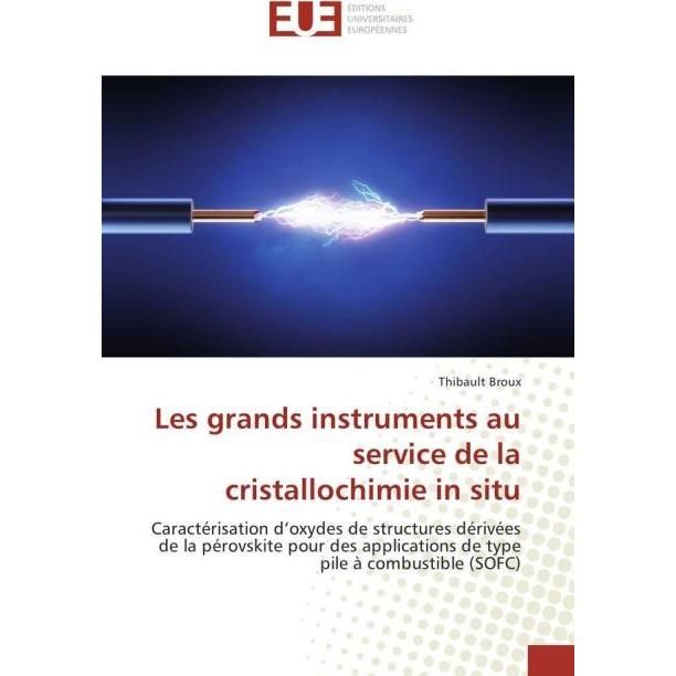 Les grands instruments au service de la cristallochimie in situ, Fachbücher von Thibault Broux